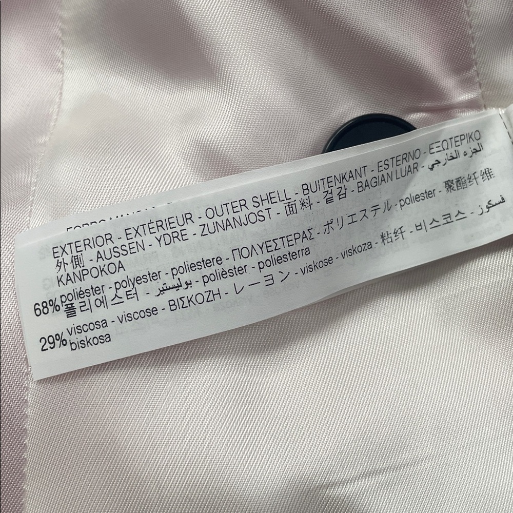 Zara Blush Pink Double-Breasted Blazer - Picture 12 of 12